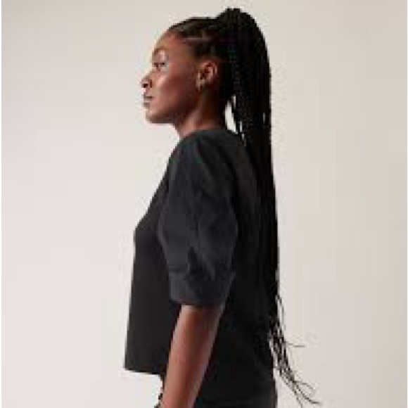 NWT Athleta Harlow Hybrid Tee - Picture 2 of 8